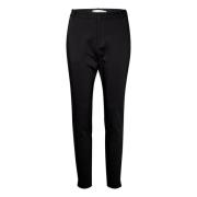 InWear Svarta Slim Fit Byxor Black, Dam