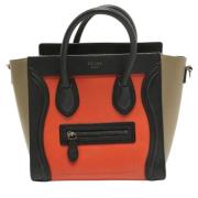 Celine Vintage Pre-owned Laeder totevskor Multicolor, Dam