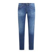 Dondup Slim Fit George Jeans Blue, Herr