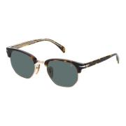 Eyewear by David Beckham DB 1002/S Sunglasses Dark Havana/Green Multic...