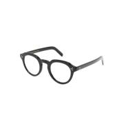 Moscot Svart Optisk Ram Stilren och mångsidig Black, Unisex