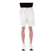 Barbour Kräm Shorts Dragkedja Knappar Fickor Beige, Herr