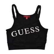 Guess Justera Rem Sport BH - Svart Black, Dam