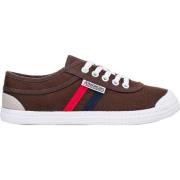 Kawasaki Retro Canvas Sko Chokladbrun Multicolor, Dam