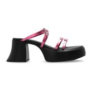 Miista Nara platform slides Pink, Dam