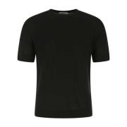 PT Torino Stilren Svart Bomull T-shirt Black, Herr