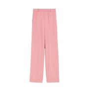 Max Mara Studio Elegant Byxor för Kvinnor Pink, Dam