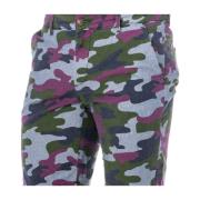 La Martina Multifärgad Camouflage Bermuda Shorts Multicolor, Herr