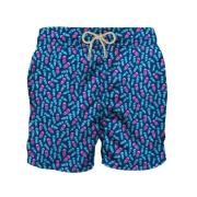 MC2 Saint Barth Mäns Jellyfish Print Badshorts Multicolor, Herr