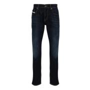 Diesel Slim Denim Jeans för Män Blue, Herr