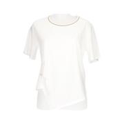 Liu Jo Casual T-shirt för män och kvinnor White, Dam