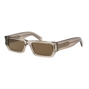 Saint Laurent Mode Solglasögon SL 660 Beige, Unisex