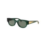 Bottega Veneta Stiliga solglasögon Bv1278Sa Green, Dam
