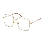 Gucci Stiliga Optiska Glasögon Gg0445O Yellow, Dam