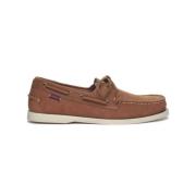 Sebago Brun Loafer Skor Flash Portland Brown, Herr