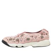 Dior Vintage Pre-owned Mesh sneakers Pink, Dam