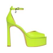 Michael Kors High Heel Sandals Green, Dam