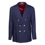 Brunello Cucinelli Blazers Blue, Herr