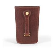 Howard London Brun Läder Nyckelring Pouch Brown, Herr