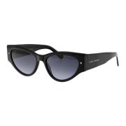 Chiara Ferragni Collection Stiliga solglasögon CF 7032/S Black, Dam