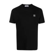 Stone Island Svarta T-shirts och Polos Black, Herr