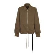 Rick Owens Zipfront Jackor Brown, Herr