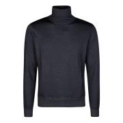 Tagliatore Elegant Dolcevita Sweater Gray, Herr