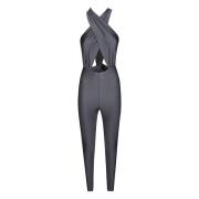 Andamane Stilfull Jumpsuit för Kvinnor Gray, Dam