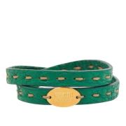 Fendi Vintage Pre-owned Tyg armband Green, Dam