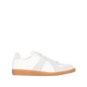 Maison Margiela Vita Lädersneakers Låg-Top Originaldesign Multicolor, ...