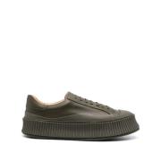 Jil Sander Sneakers Green, Herr