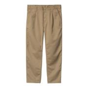 Carhartt Wip Abbott Pant - Stilren och Beige, Herr