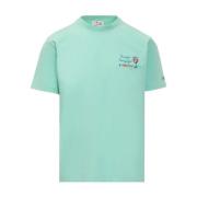 MC2 Saint Barth Blå T-shirts och Polos Portofino00696F Blue, Herr