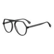 Fendi Grey Eyewear Frames Roma Amor Sunglasses Gray, Unisex
