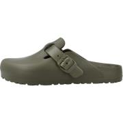 Birkenstock Bekväma Boston-mules Green, Dam