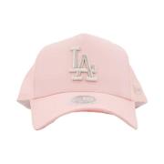 New Era Dodgers Baseball Cap för kvinnor Pink, Dam