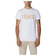 Alviero Martini 1a Classe Herr Kortärmad T-shirt 2801 Ue70 White, Herr