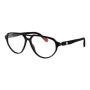 Moncler Stiliga Optiska Glasögon Ml5162 Black, Herr