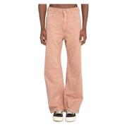 Rick Owens Vaxade Denim Jeans Pink, Herr