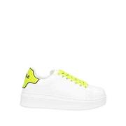 Gaëlle Paris Sneakers med Gummihäl Yellow, Dam