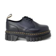 Dr. Martens Svarta Läder Snörskor Kvinnor Black, Dam