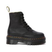 Dr. Martens Stövlar med snörning Black, Dam