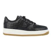 Nike Svarta Sneakers Air Force 1'07 LX Black, Dam