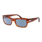 Persol Stiliga solglasögon med modell 0Po3326S Brown, Herr