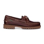 Sebago Ranger Waxy Båtskor Brown, Herr