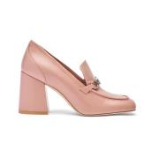 Stuart Weitzman Signatur Loafer Pump Pink, Dam