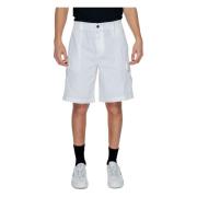 Calvin Klein Jeans Herr Bermuda Shorts Vår/Sommar Kollektion White, He...