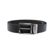 Emporio Armani Stilfull Cintura Bälte Black, Herr