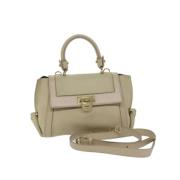 Salvatore Ferragamo Pre-owned Pre-owned Laeder axelremsvskor Beige, Da...