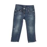 Dolce & Gabbana Pre-owned Pre-owned Bomull jeans Blue, Dam